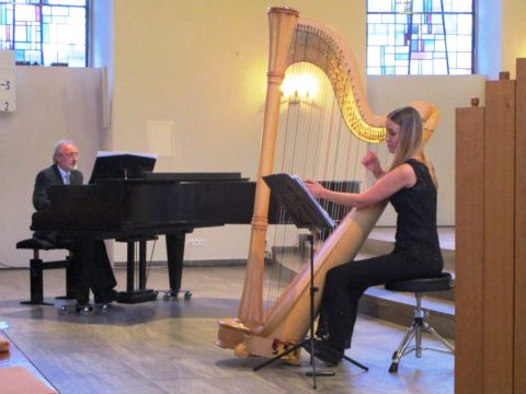 Harfe und Klavier